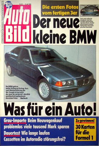Deckblatt Auto Bild (28/1990)